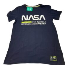 REMERA ALG AZUL NASA H&M T10/12