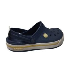 CROCS AZUL LINEA BCO VERDE TJ2 33/34
