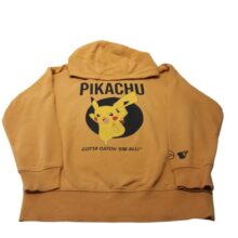 BUZO ALG CAPUCHA AMARILLO PIKACHU ZARA T10
