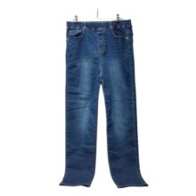PANTALON DE JEAN AZUL ELASTICO RECTO BAS T14