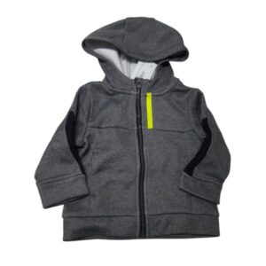 CAMPERA ALG GRIS DETALLE AMARILLO FLUO INDIAN T2