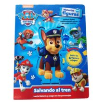 LIBRO SALVANDO AL TREN DE PAW PATROL PUZZLE