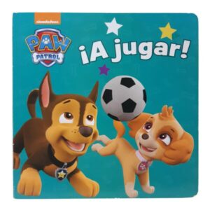 A JUGAR DE PAW PATROL TAPA Y HOJAS CARTON DURO GT