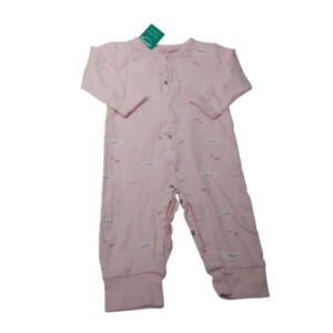 PIYAMA ALG ROSA PATOS ZARAFA T9/12M