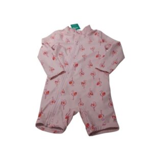 ENTERITO LICRA CORTO ROSA FLAMENCOS CARTERS T18M ECH