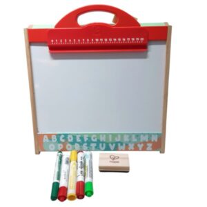 PIZARRON PIZARRA CON DRYPENS Y BORRADOR HAPE