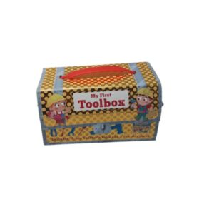 VALIJITA DE CARTON CON HERRAMIENTAS PLASTICAS MY FIRST TOOLBOX