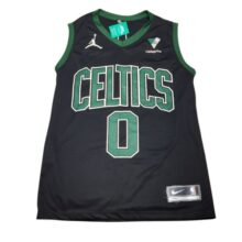 MUSCULOSA BASQUET VISTA PRINT NEGRA VERDE REPLICA GG T14AP