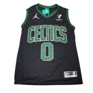 MUSCULOSA BASQUET VISTA PRINT NEGRA VERDE REPLICA GG T14AP