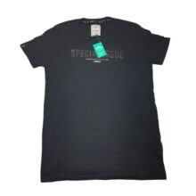 REMERA NEGRA SPECIAL MISTRAL T16