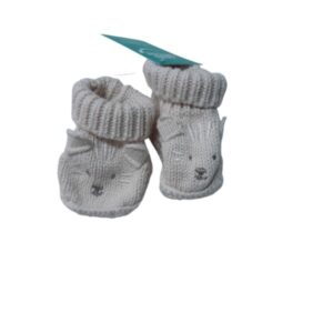 ESCARPINES DE HILO BEIGE CARITA SIN MARCA