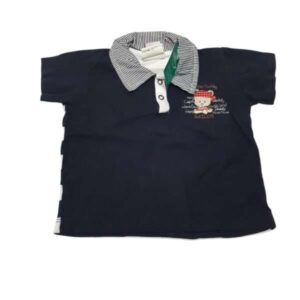 REMERA AZUL CUELLO RAYAS CIJO T G AP 6M