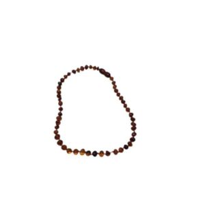 COLLAR DE AMBAR PARA BEBE UNA PIEDRITA MITAD