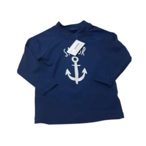 REMERA LICRA AZUL ANCLA BROER T1