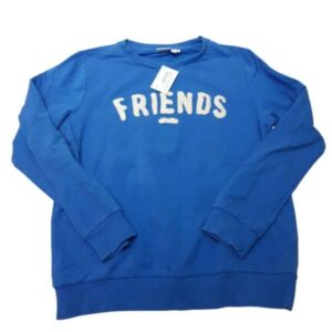 BUZO ALG AZUL FRIENDS EN RELIEVE NAME IT T12