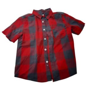 CAMISA CUADRILLE GRIS ROJO FADED GLORY T8