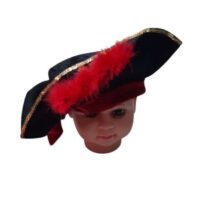DISFRAZ SOMBRERO PIRATA COMO PARA 2AÑOS