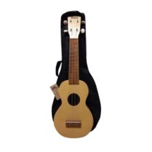 UKELELE MAHALO MARRON DET MARCADITOS EN ESTUCHE NEGRO