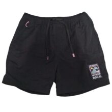 SHORT BAÑO NEGRO OLA RUSTY T14