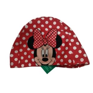 GORRA NATACION ROJA LUNARES BLANCOS MINNIE DISNEY