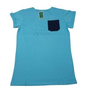 REMERA CON BOLSILLO CM291 T8 CEL