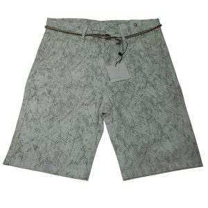 BERMUDA BCA RAYITAS VERDES ZARA T10 NUEVA