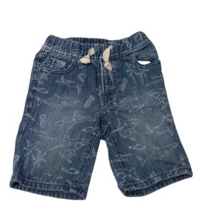 BERMUDA JEAN TIBURONES BCOS GAP DENIM T18/24M