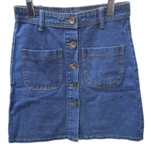POLLERA JEAN ABOTONADA FASHION JEANS T M