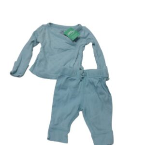 CONJ BATITA Y PANT ALG CELESTE CORAZONES CALADITOS CARTERS TNB GT