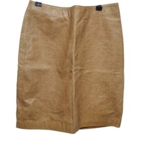 POLLERA CUERO CAMEL KILL LINE T 2- M AP