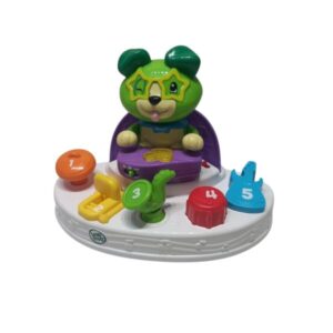 PERRITO VERDE CON SONIDOS INSTRUMENTOS LEAP FROG RASP