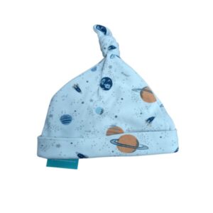 GORRO ALG BCO PLANETAS HB T0/6M