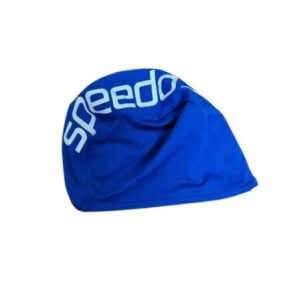GORRA NATACION AZUL SPEEDO BLANCO