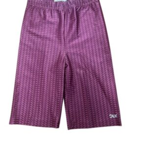 CALZA CORTA BIKER VIOLETA METALIZADA DLK TS AP