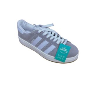 CHAMPIONES GRISES RAYAS BLANCAS ADIDAS REPLICA EN CAJA T40
