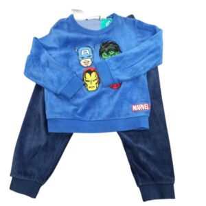 CONJ PIYAMA BUZO Y PANT PIEL DURAZNO MARVEL AVENGERS T2/4