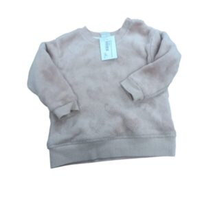 BUZO ROSA VIEJO PELUDITO CORAZONES H&M T6/9M FR