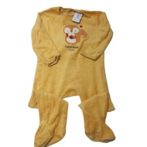 PIYAMA MOSTAZA PLUSH ARDILLA MANZANA HAPPINESS KIABI T36M