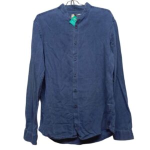 CAMISA AZUL TIPO GASTADA JEAN LOIS TM