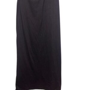 POLLERA LARGA ALG NEGRO CON FAJA TM AP