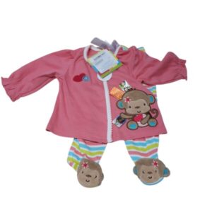 BATITA Y PELELE ROSA MONA TAGGIES T3M NUEVO