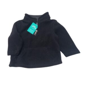 BUZO POLAR NEGRO MEDIO CIERRE PLACE T6/9M FR