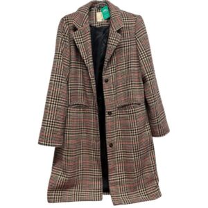TAPADO CUADRILLE ROJO BORDO NEGRO BEIGE INDIAN BH T44