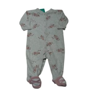 PIYAMA ALG GRIS HADAS ROSA CARTERS T6M