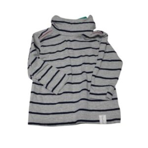 POLERA ALG GRIS LINEAS AZUL PAPPOLINO T6M