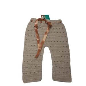PANTALON LANA CALADITO CINTA BEBE 9M AP