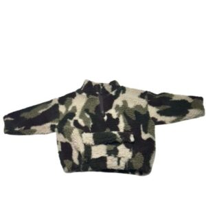 BUZO CORDERITO CAMUFLAD BOLSILLO MEDIO CIERRE BAS T9/12M