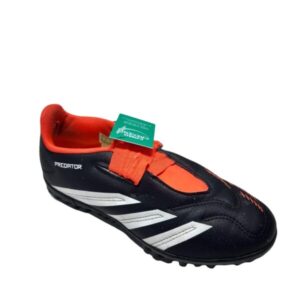 CHAMPIONES FUTBOL 5 ADIDAS NEGRO NARANJA FLUO PREDATOR T35 21CM MCH DE