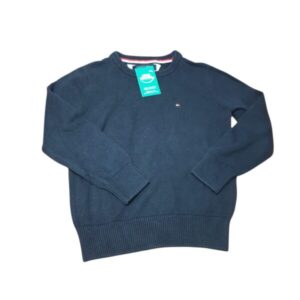 BUZO DE LANA AZUL TOMMY T2APROX ETIQ CORTADA GT