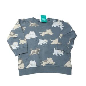 BUZO ALG GRIS TIGRES H&M T12/18M